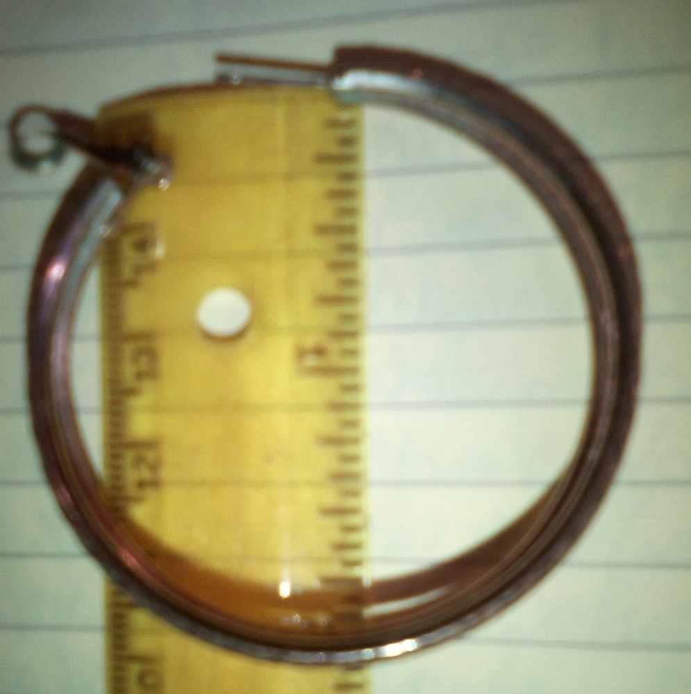 2" Double Gold Hoops